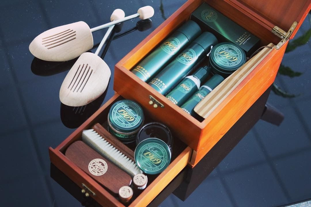 The Shoe Care Shop Luxury set shoe care brushes