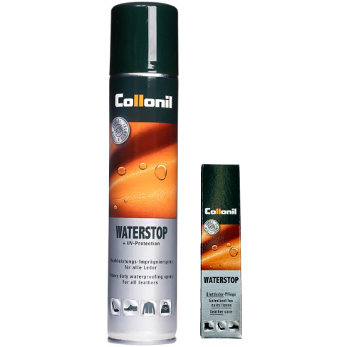 Collonil Smooth Leather Care Set (Waterstop Spray Leather Care Cream