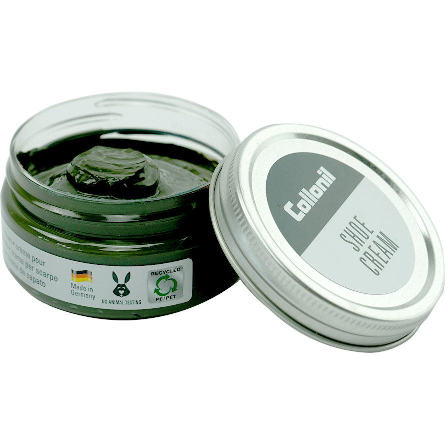 Turquoise top shoe polish